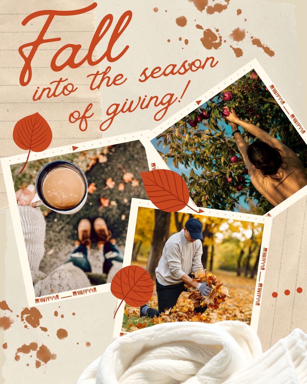 Fall Into the Season of Giving