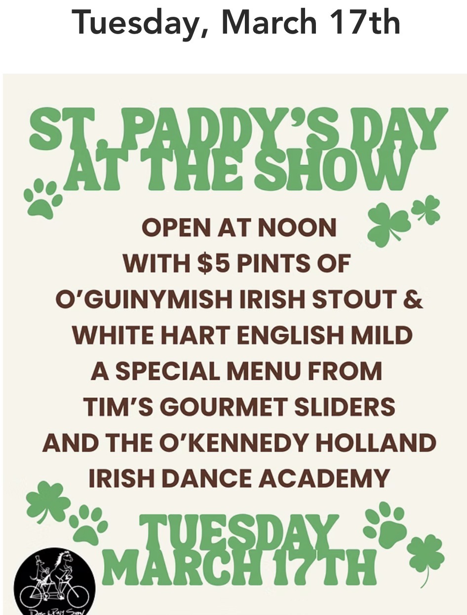 St. Patrick's Day at The Show